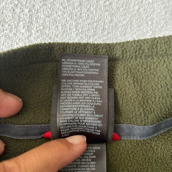 The North Face Mens Flashdry Fleece 1/2 zip Pullover Sweater Jacket Coat Sz L - Picture 5 of 7